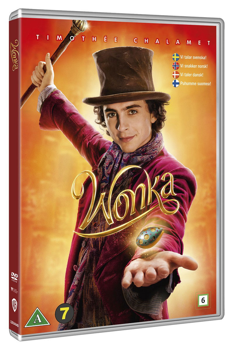 Wonka DVD 2024