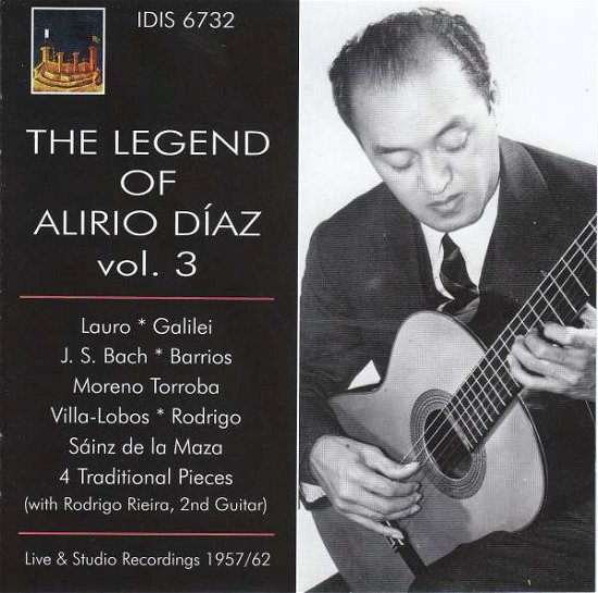 Cover for Aguado / Diaz / Horestein · Legend of Alirio Diaz 3 (CD) (2018)