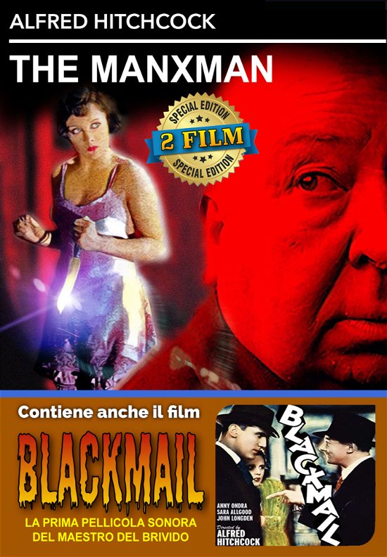 Cover for Manxman (The) / Blackmail (DVD) (2021)