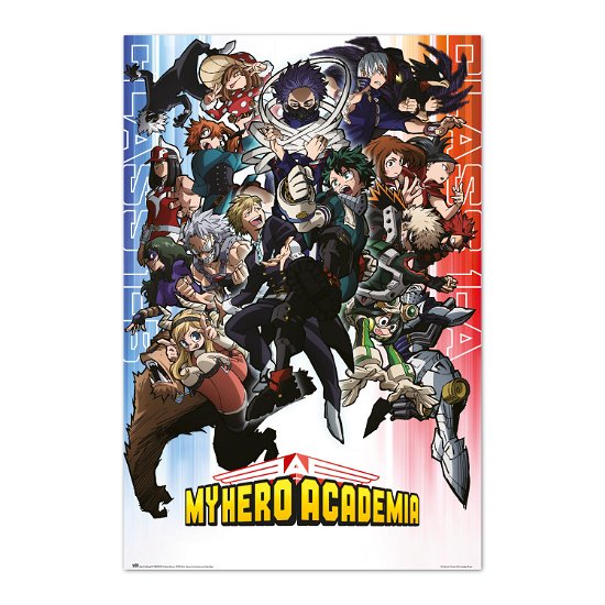 Cover for My Hero Academia · MY HERO ACADEMIA - Class 1-A and Class 1-B - Poste (Spielzeug)