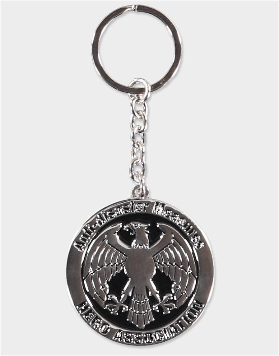 One Punch Man: Black Metal Keychain (Portachiavi) - One Punch Man - Merchandise - DIFUZED - 8718526153385 - 