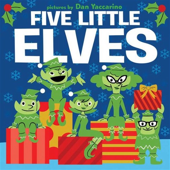 Cover for Public Domain · Five Little Elves: A Christmas Holiday Book for Kids (Tavlebog) (2016)