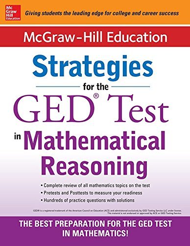 Cover for McGraw Hill · McGraw-Hill Education Strategies for the GED Test in Mathematical Reasoning (Paperback Book) (2015)