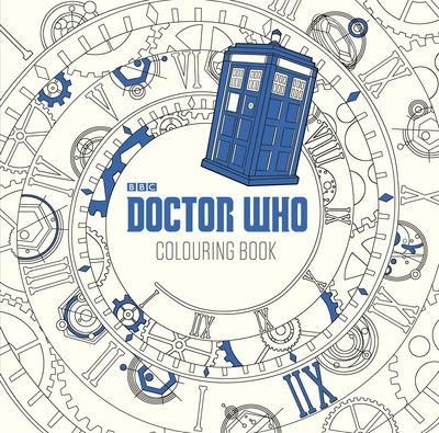 Cover for Doctor Who The Colouring Book · Doctor Who: The Colouring Book - Doctor Who (Paperback Book) (2015)