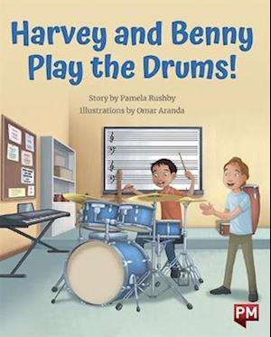 Cover for Pamela Rushby · Harvey &amp; Benny Play the Drums (Paperback Book)