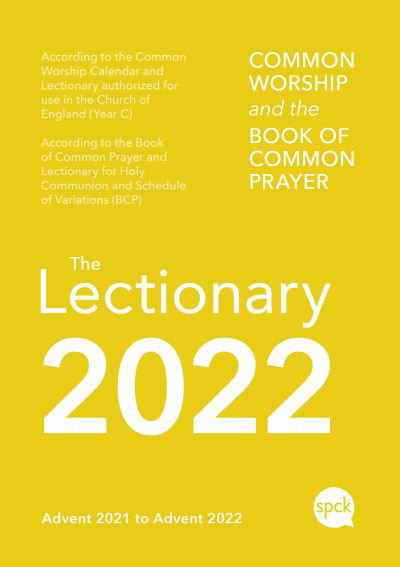 Common Worship Lectionary 2022 Spiral Bound (Paperback Book) (2021)