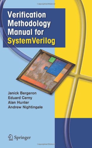 Cover for Janick Bergeron · Verification Methodology Manual for SystemVerilog (Hardcover Book) [2006 edition] (2005)