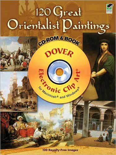 Cover for Carol Belanger Grafton · 120 Great Orientalist Paintings - Dover Electronic Clip Art (Lydbog (CD)) [Unabridged edition] (2010)