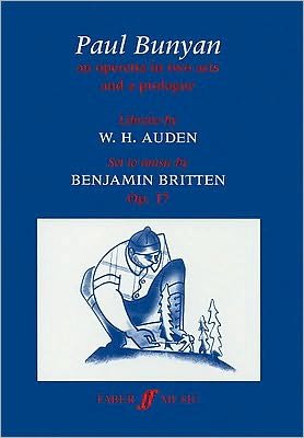 Cover for Benjamin Britten · Paul Bunyan (Paperback Book) (1999)