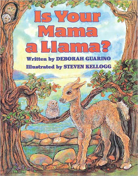 Cover for Deborah Guarino · Is Your Mama a Llama? (Board book) [Brdbk edition] (1997)