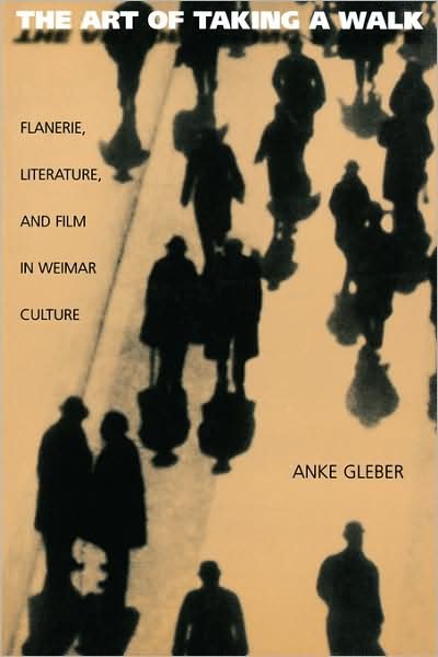 Cover for Anke Gleber · The Art of Taking a Walk: Flanerie, Literature, and Film in Weimar Culture (Paperback Bog) [1st edition] (1998)
