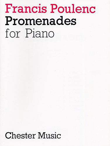 Francis Poulenc Promenades for Piano - Francis Poulenc - Książki - Music Sales - 9780711920385 - 1992