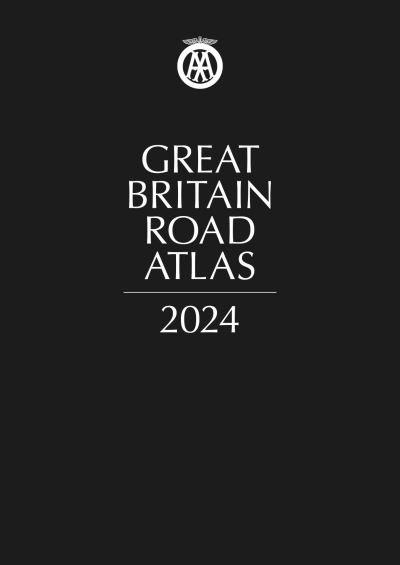 Cover for Great Britain Road Atlas 2024: Leather - AA Road Atlas Britain (Läderbok) [37 New edition] (2023)