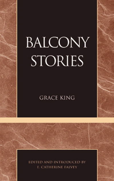 Cover for Grace King · Balcony Stories - Masterworks of Literature (Paperback Book) (1968)