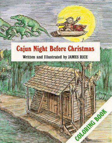 Cover for Colouring Book · Cajun Night Before Christmas (R) Coloring Book (Book) (1976)