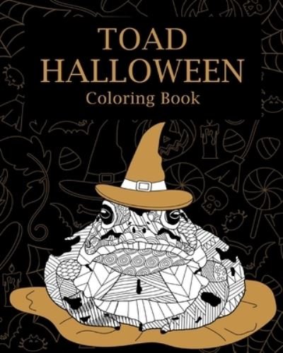 Cover for Paperland · Toad Halloween Coloring Book (Paperback Book) (2024)