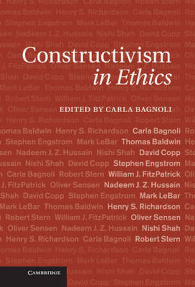 Cover for Carla Bagnoli · Constructivism in Ethics (Paperback Book) (2015)