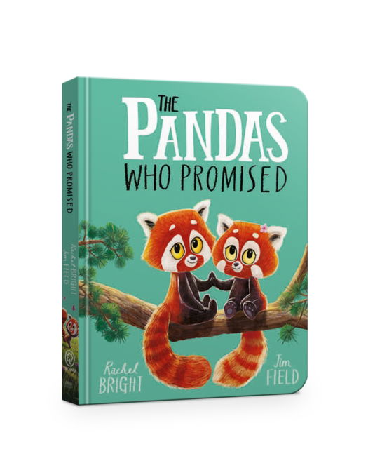 Cover for Rachel Bright · The Pandas Who Promised Board Book (Kartonbuch) (2025)