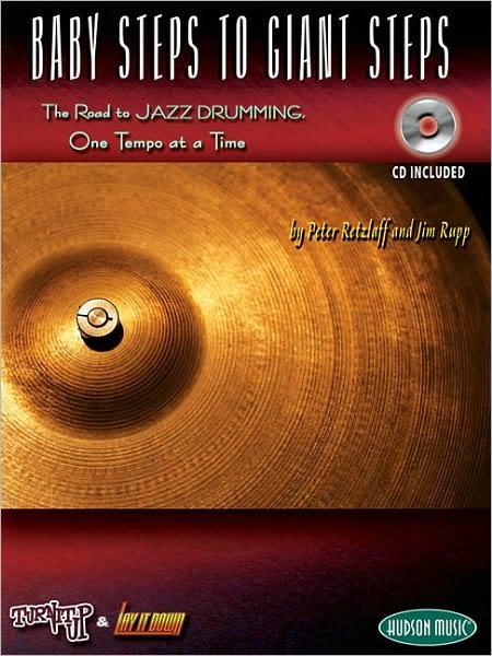 Cover for Baby Steps to Giant Steps Jazz Drumming - Book &amp; CD (Paperback Book) (2009)