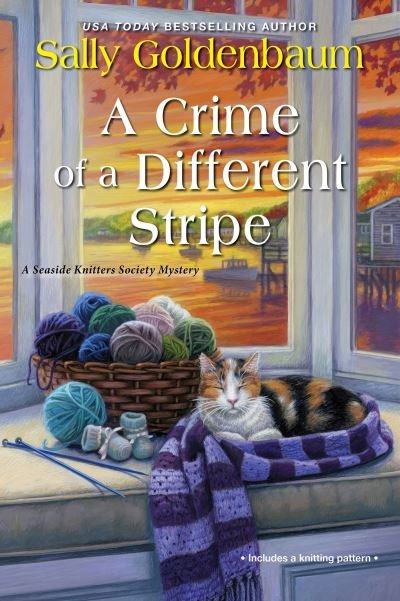 Cover for Sally Goldenbaum · A Crime of a Different Stripe (Paperback Book) (2021)