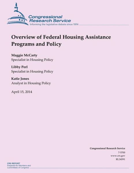 Cover for Maggie Mccarty · Overview of Federal Housing Assistance Programs and Policy (Paperback Book) (2014)