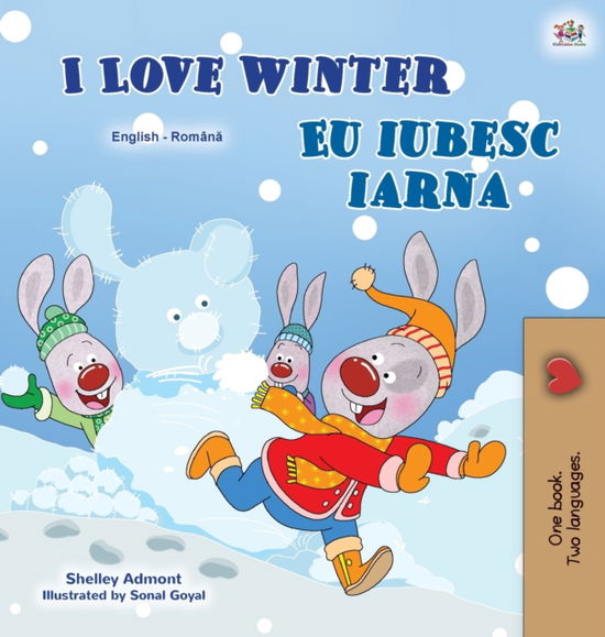 Cover for Shelley Admont · I Love Winter (English Romanian Bilingual Book for Kids) (Hardcover Book) (2020)