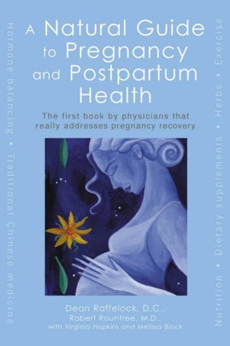 Cover for Dean Raffelock · A Natural Guide to Pregnancy and Postpartum Health: The First Book by Doctors That Really Addresses Pregnancy Recovery (Paperback Book) (2003)