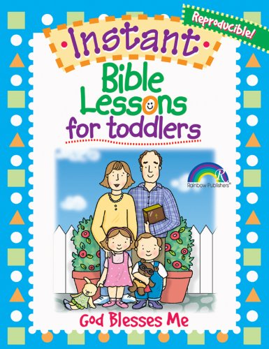 Instant Bible Lesson for Toddlers--god Blesses Me - Mary J. Davis - Books - Rainbow Publishers - 9781584110385 - 2000