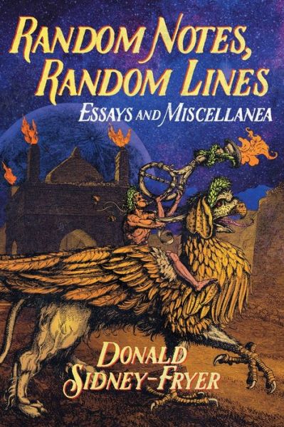 Cover for Donald Sidney-Fryer · Random Notes, Random Lines (Paperback Book) (2021)