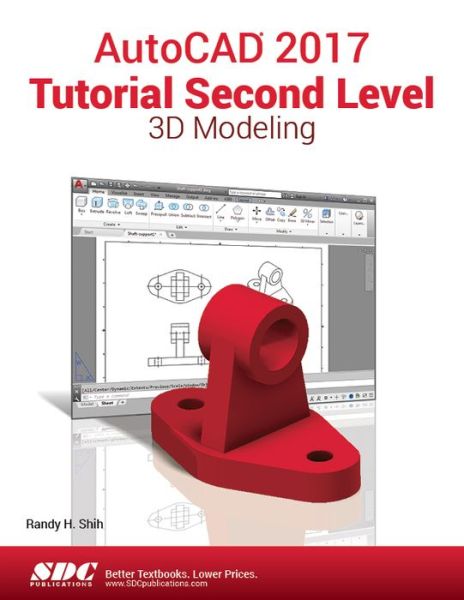 Cover for Randy Shih · AutoCAD 2017 Tutorial Second Level 3D Modeling (Paperback Book) (2016)