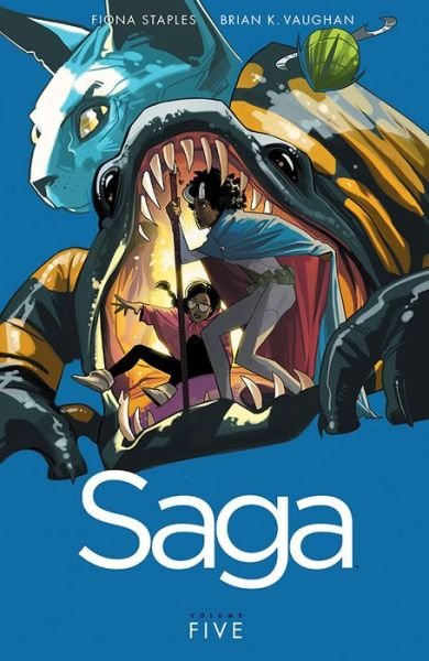 Saga Volume 5 - Brian K Vaughan - Bøger - Image Comics - 9781632154385 - 15. september 2015