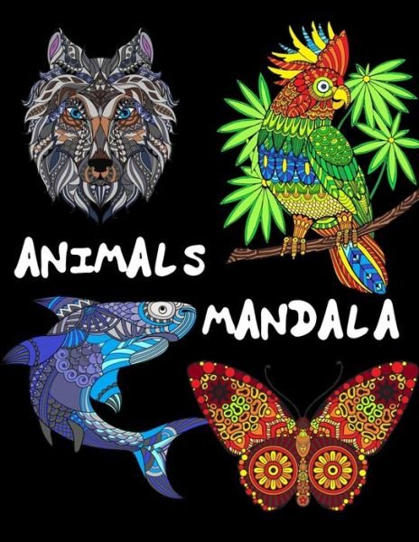 Cover for Superior Mandala · Animals Mandala (Paperback Book) (2019)