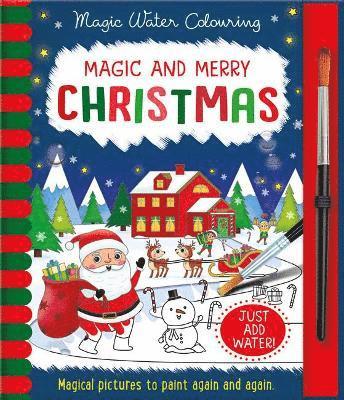 Cover for Jenny Copper · Magic and Merry - Christmas - Magic Water Colouring (Hardcover Book) (2021)