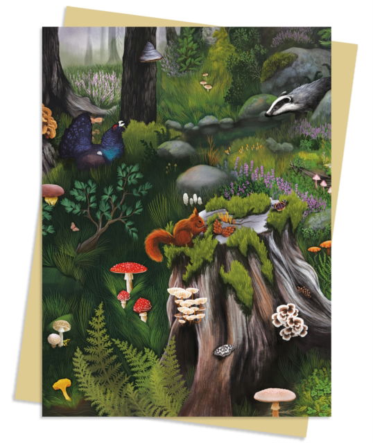 Anna Stead: Deep in the Forest Greeting Card Pack: Pack of 6 - Greeting Cards - - Books - Flame Tree Publishing - 9781835625385 - July 15, 2025