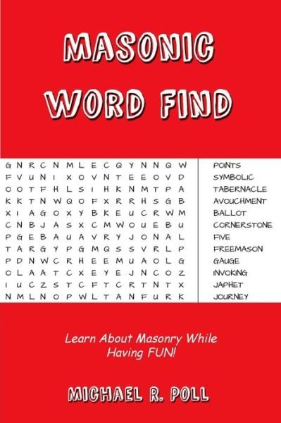 Cover for Michael R. Poll · Masonic Word Find (Taschenbuch) (2017)