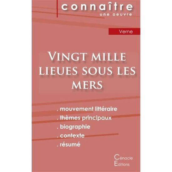 Cover for Jules Verne · Fiche de lecture Vingt mille lieues sous les mers de Jules Verne (Analyse litteraire de reference et resume complet) (Pocketbok) (2023)