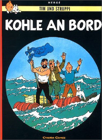 Cover for Herge · Tim und Struppi.18 Kohle an Bord (Book)