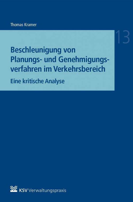 Cover for Kramer · Die Beschleunigung von Planungs- (N/A)