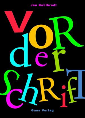 Cover for Jan Kuhlbrodt · Vor der Schrift (Book) (2024)