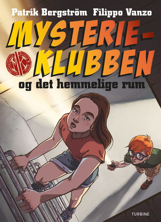 Cover for Patrik Bergström · Mysterieklubben og det hemmelige rum (Hardcover bog) [1. udgave] (2020)