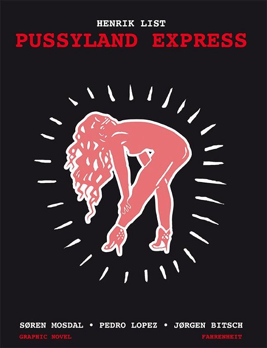Cover for Henrik List · Pussyland Express (Indbundet Bog) [1. udgave] (2016)