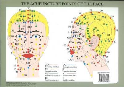 Cover for Jan van Baarle · Acupuncture Points of the Face -- A4 (Plakat) (2002)