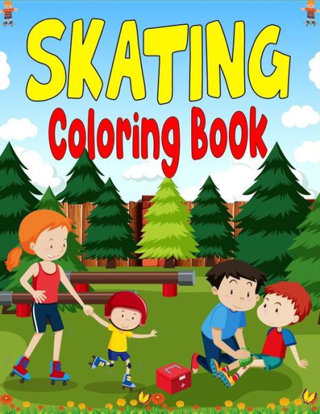 Skating Coloring Book - Ensumongr Publications - Books - Independently Published - 9798450619385 - August 5, 2021