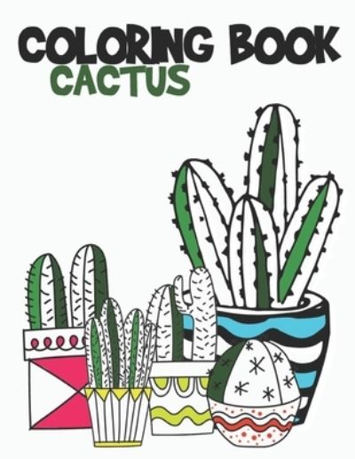 Cover for Printz · Cactus Coloring Book (Paperback Bog) (2020)