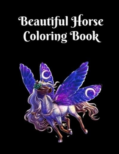 Cover for Mofijul Publishing House · Beautiful Horse Coloring Book (Paperback Bog) (2021)