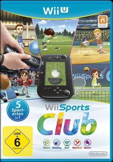 WiiU Sports Club,WiiU (2323240) -  - Livros -  - 0045496333386 - 