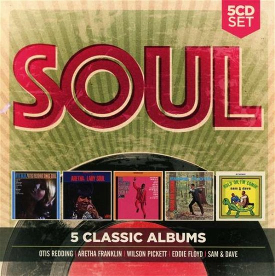 Cover for 5 Classic Albums: Soul / Various (CD) (2017)