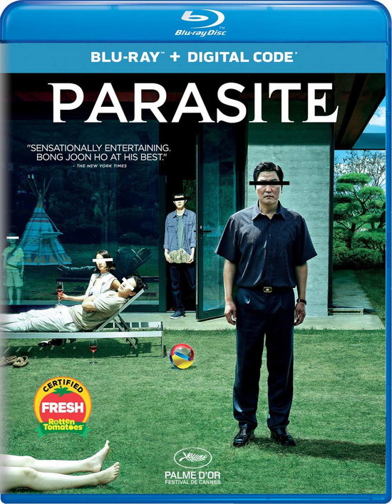 Cover for Parasite (Blu-ray) (2020)