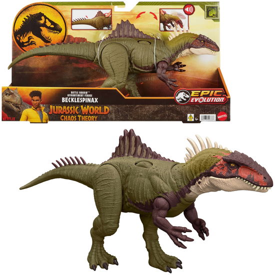 Cover for Jurassic World · Jurassic World Battle Roar Becklespinax (MERCH) (2024)