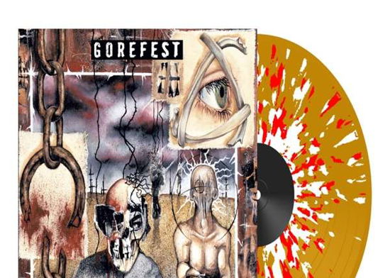 Cover for Gorefest · Chapter 13 (Clear W/ Orange &amp; White Splatter Vinyl) (LP) [Limited edition] (2019)